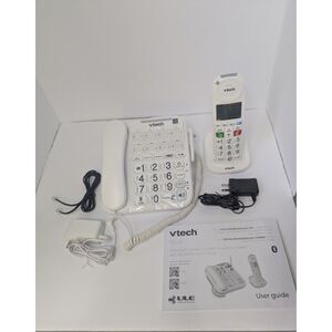 VTech SN5147 CareLine Amplified Phone System - New Open Box Overstock Complete